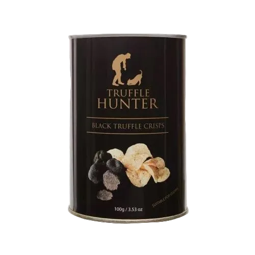 Chips Truffe Noire TruffleHunter 100g | Black Truffle Crisps