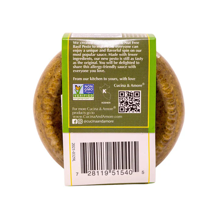 Basilic pesto végétalien et sans noix