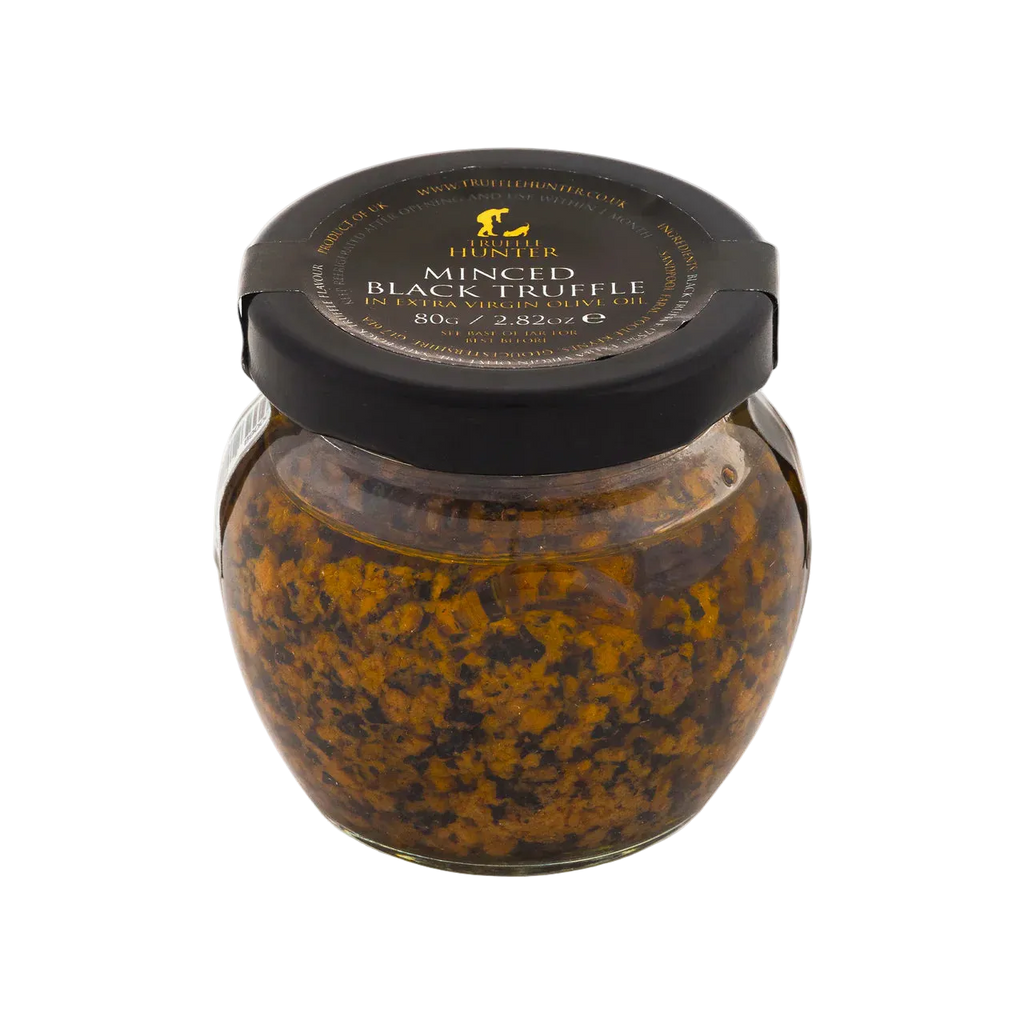 Truffe Noire Finement Hachée TruffleHunter | Minced Black Truffle in Olive Oil