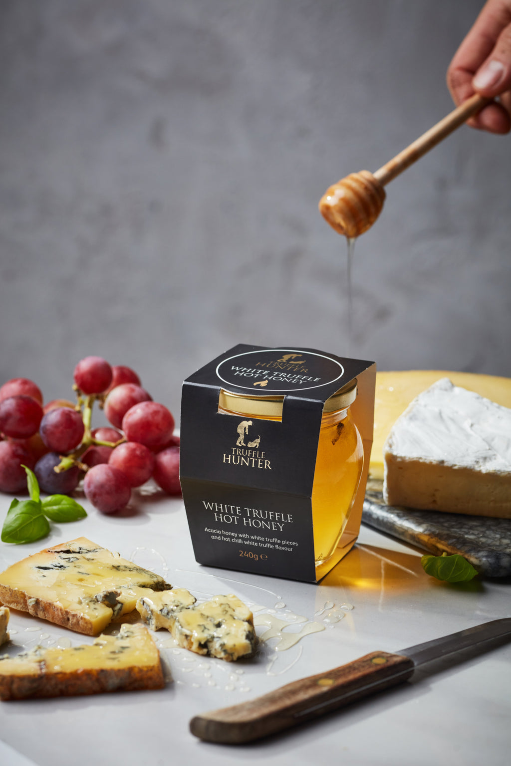 Miel Pimenté à la Truffe Blanche 240g | White Truffle Hot Honey