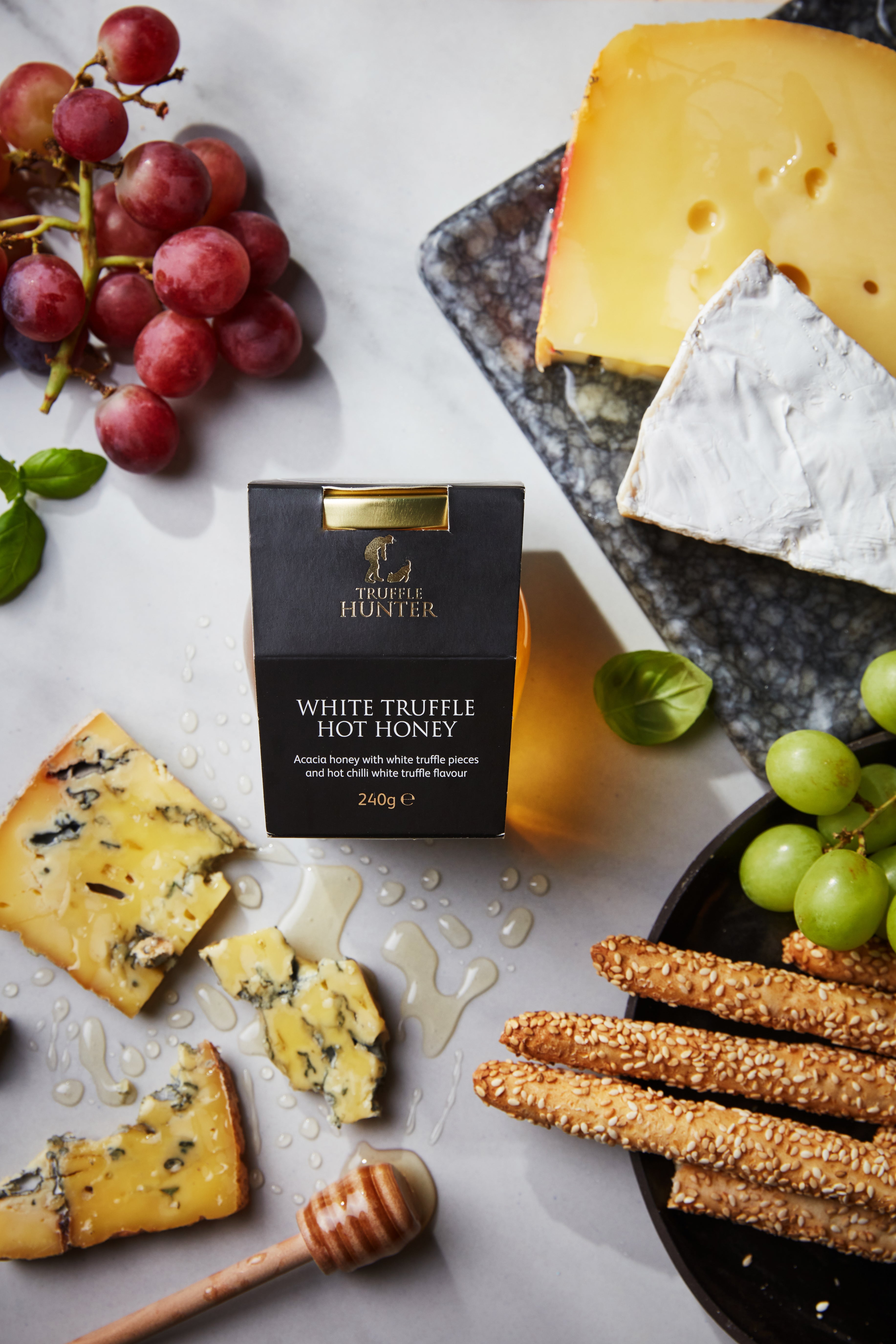 Miel Pimenté à la Truffe Blanche 240g | White Truffle Hot Honey