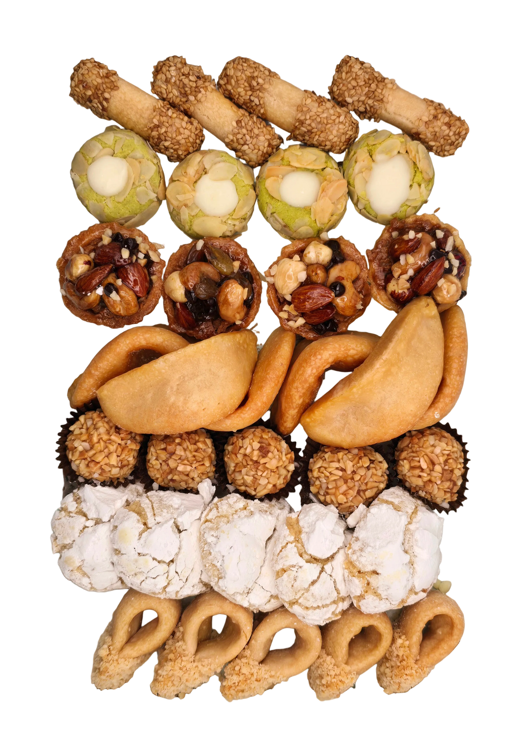 Assortiment de biscuits beldi marocains aux amandes, Maison Serraj - 1,2kg