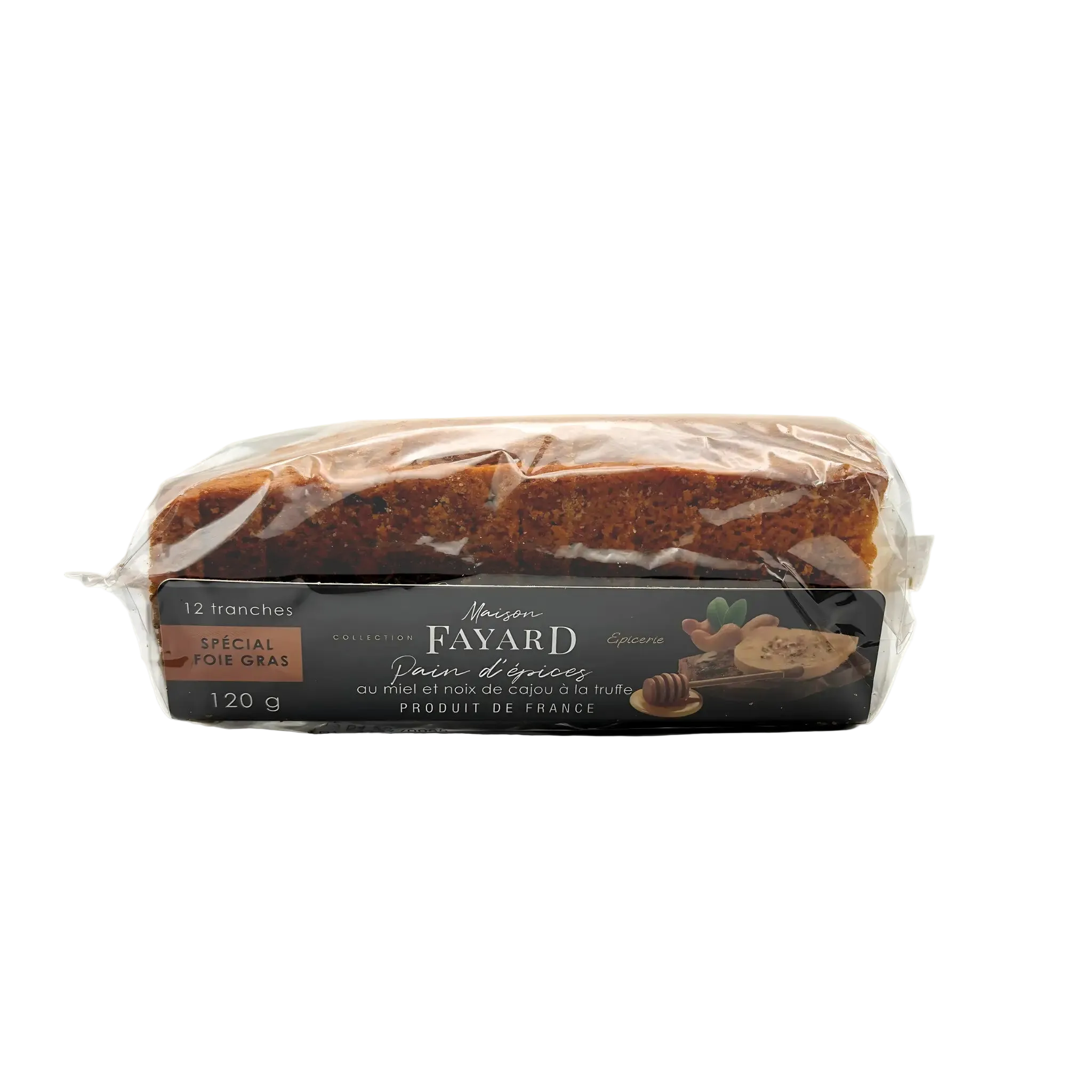 Pain d'Épices au miel & Noix de cajou à la truffe