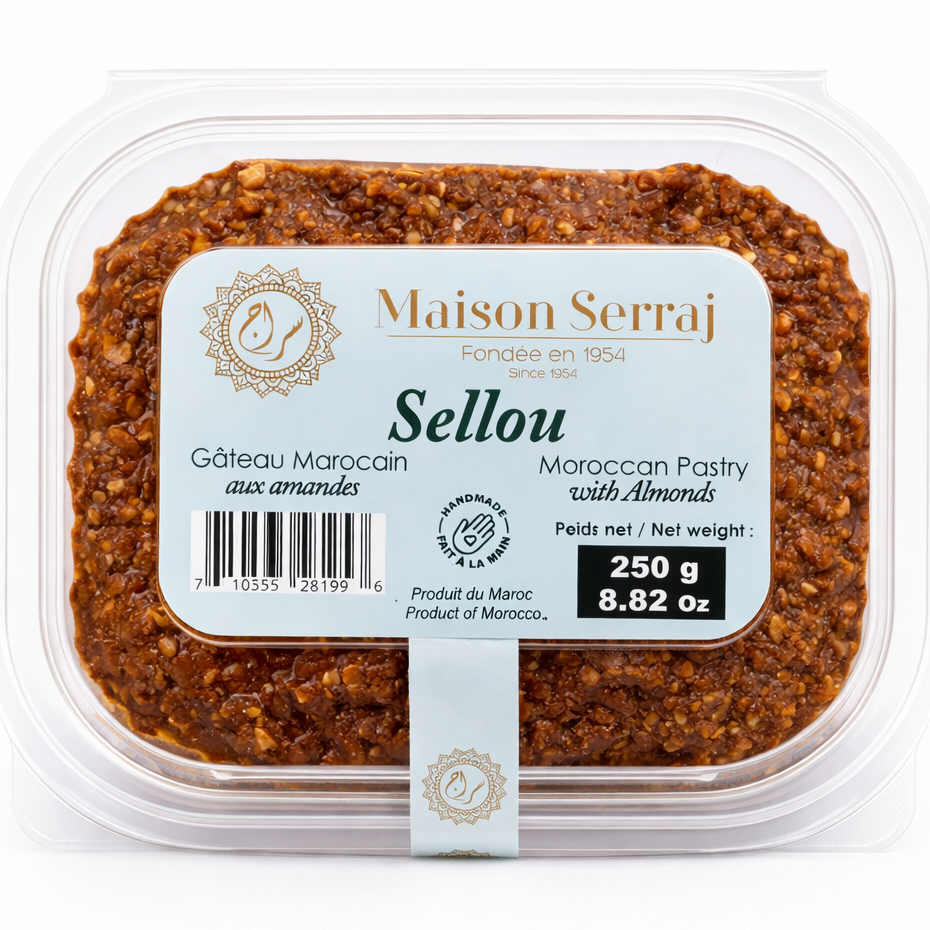 Sellou marocain (Sfouf) 250g - Maison Serraj