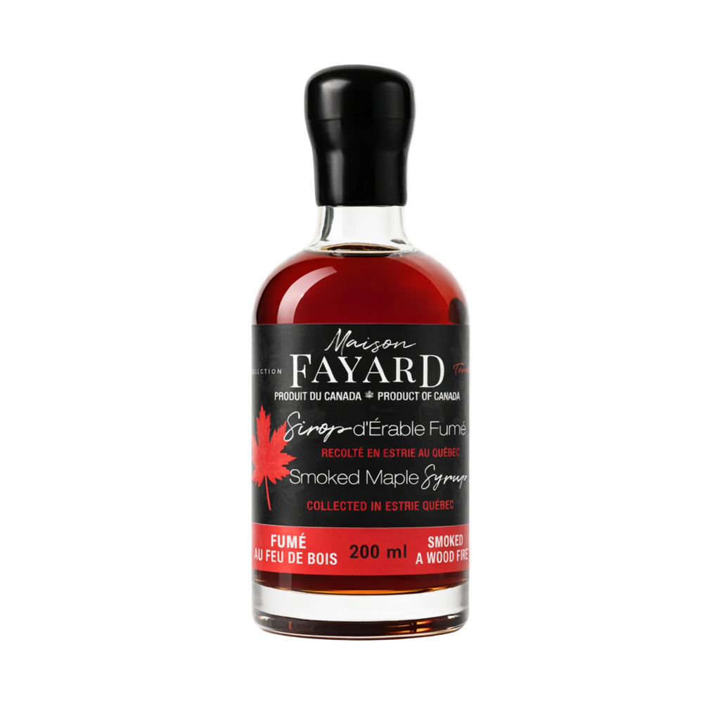 Sirop d’Érable Fumé au Feu de Bois