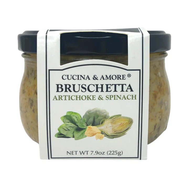 Artichoke & Spinach Bruschetta - Château Vert l'art du terroir