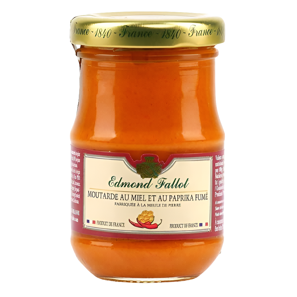 Edmond fallot-Moutarde au miel et paprika fumé (Honey and Smoked Paprika Mustard) 210 ml