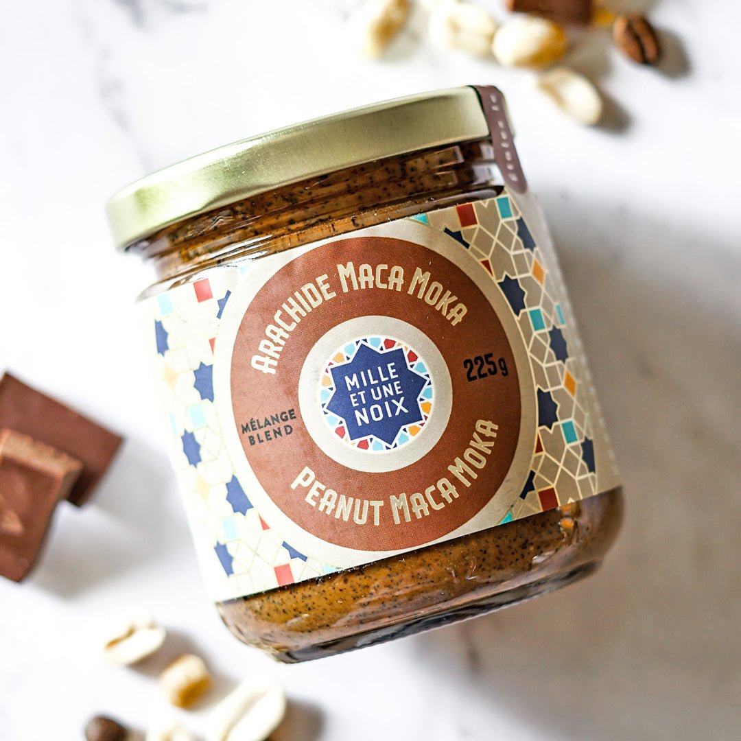 Beurre Arachide Maca Moka - Château Vert l'art du terroir