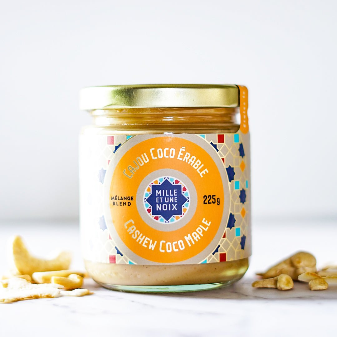Beurre Cajou Coco Érable - Château Vert l'art du terroir