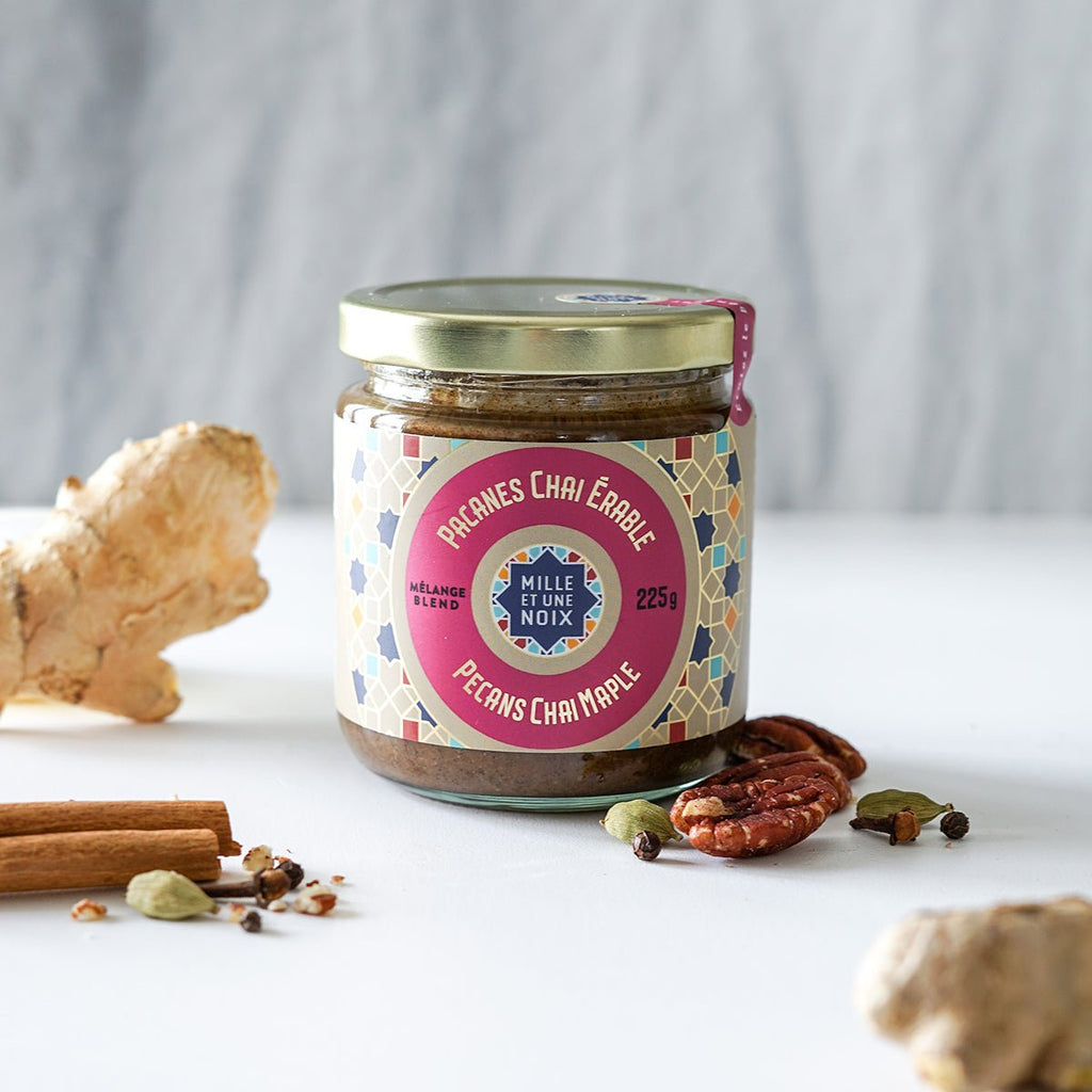 Beurre Pacane Chai Érable - Château Vert l'art du terroir
