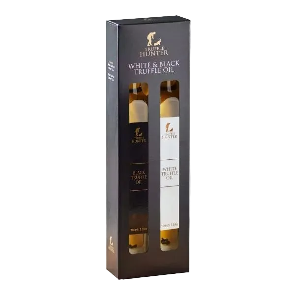 Coffret Huiles de Truffe Noire & Blanche 2 x 100ml | Black & White Truffle Oil Gift Set