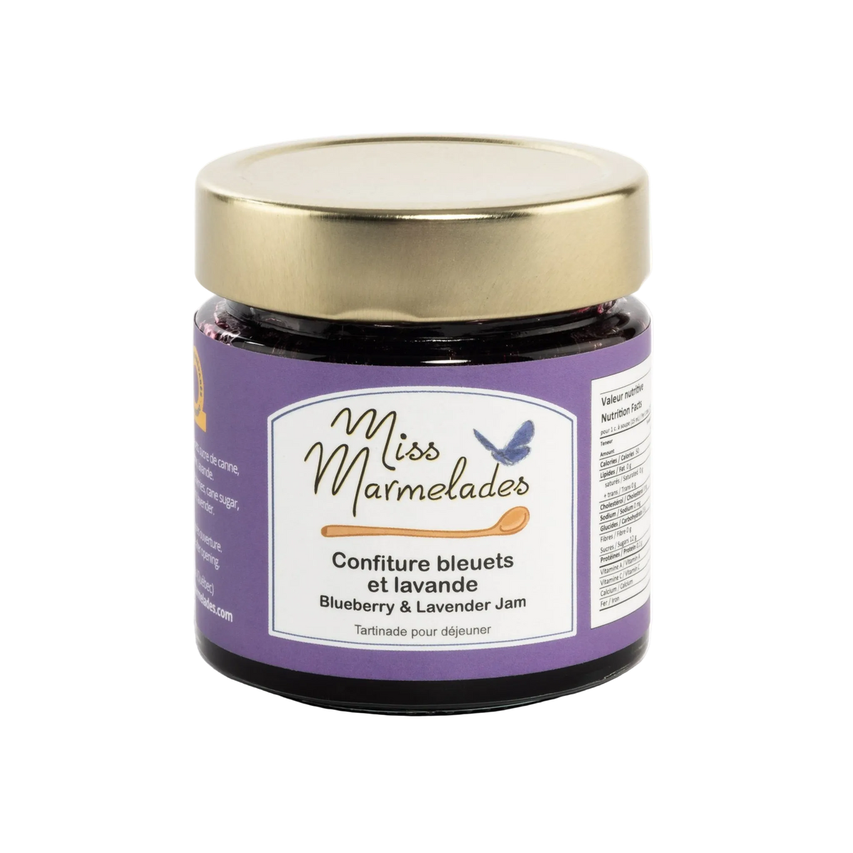 Confiture - Bleuets et lavande
