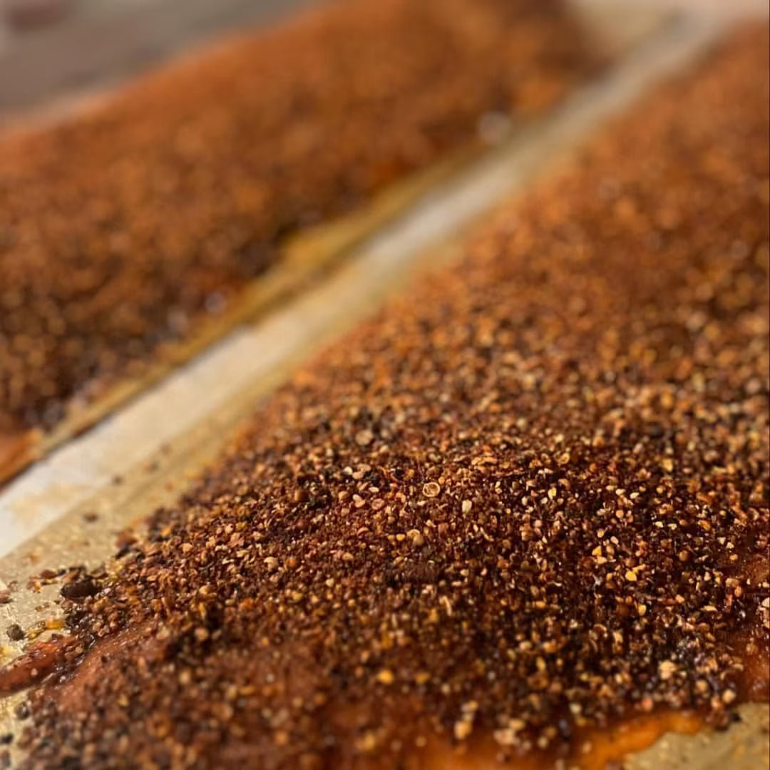 Pastrami Smoked Salmon - Château Vert l'art du terroir