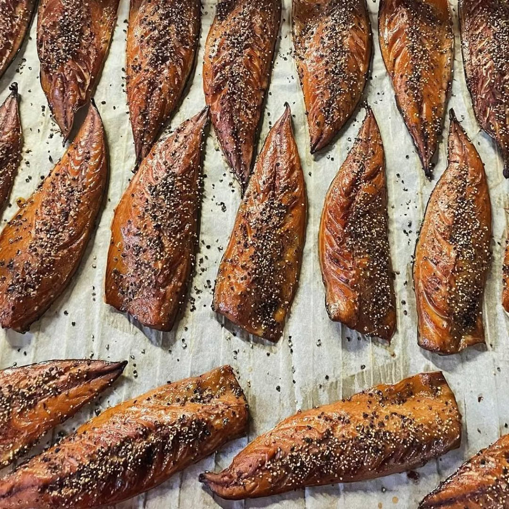 Peppered Smoked Mackerel - Château Vert l'art du terroir