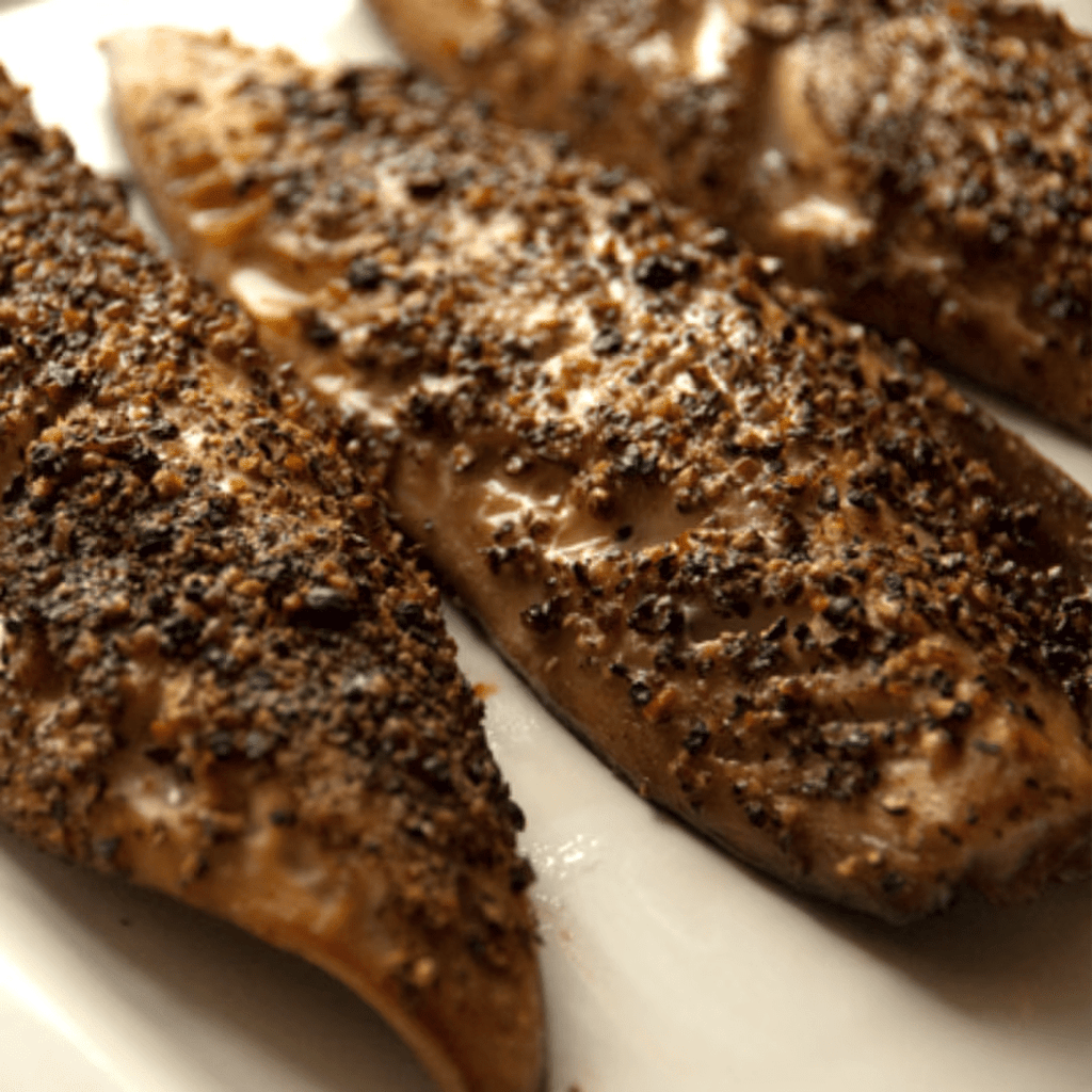 Peppered Smoked Mackerel - Château Vert l'art du terroir