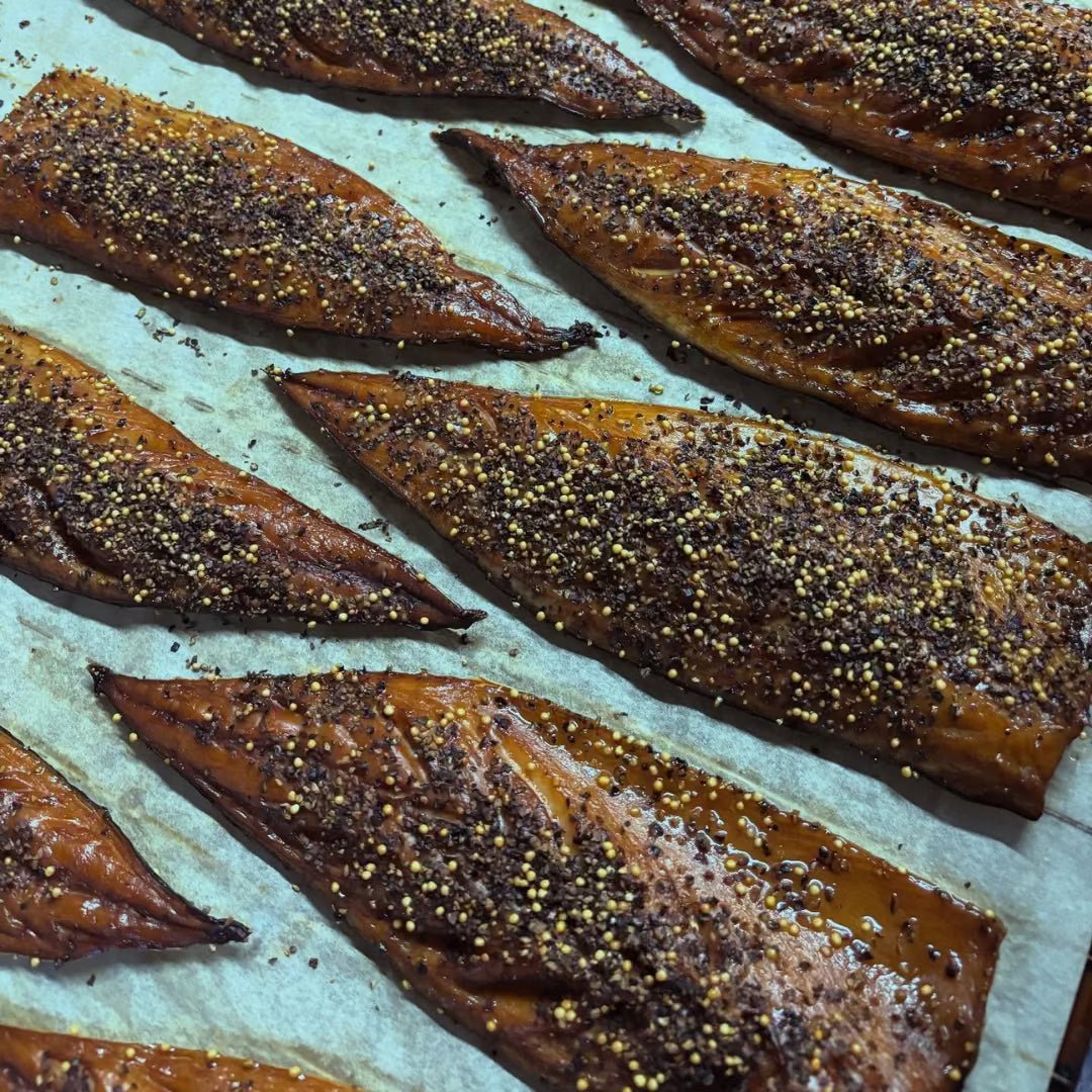 Peppered Smoked Mackerel - Château Vert l'art du terroir