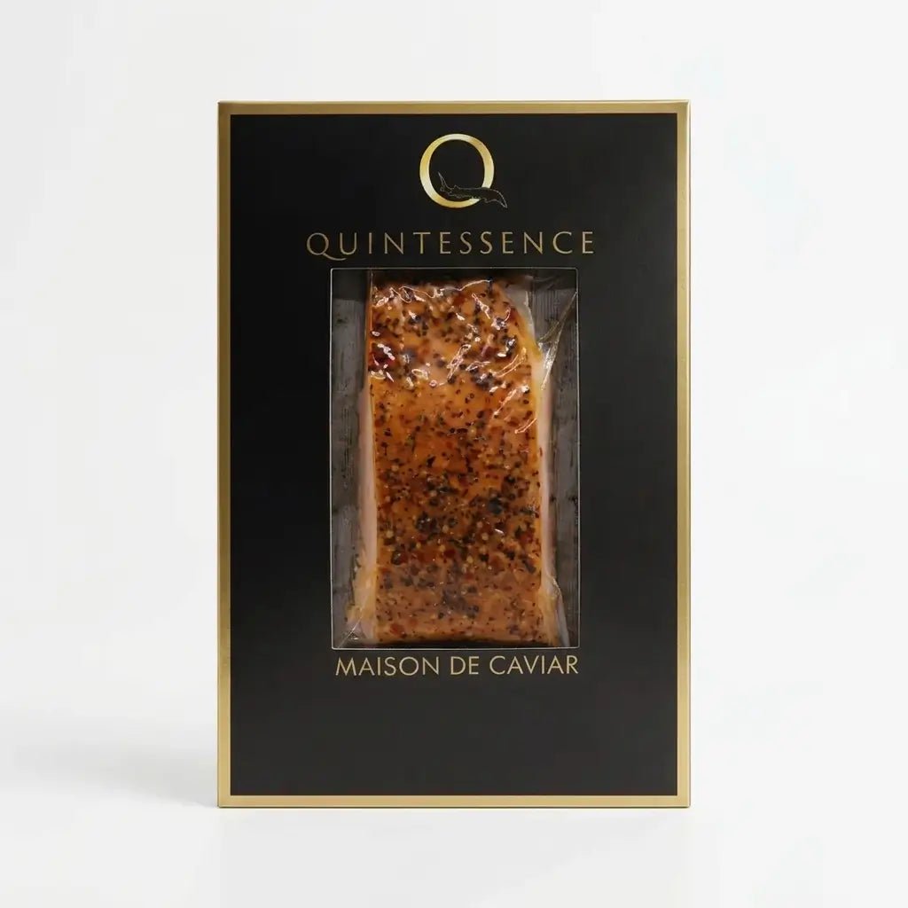 Peppered Smoked Salmon - Château Vert l'art du terroir