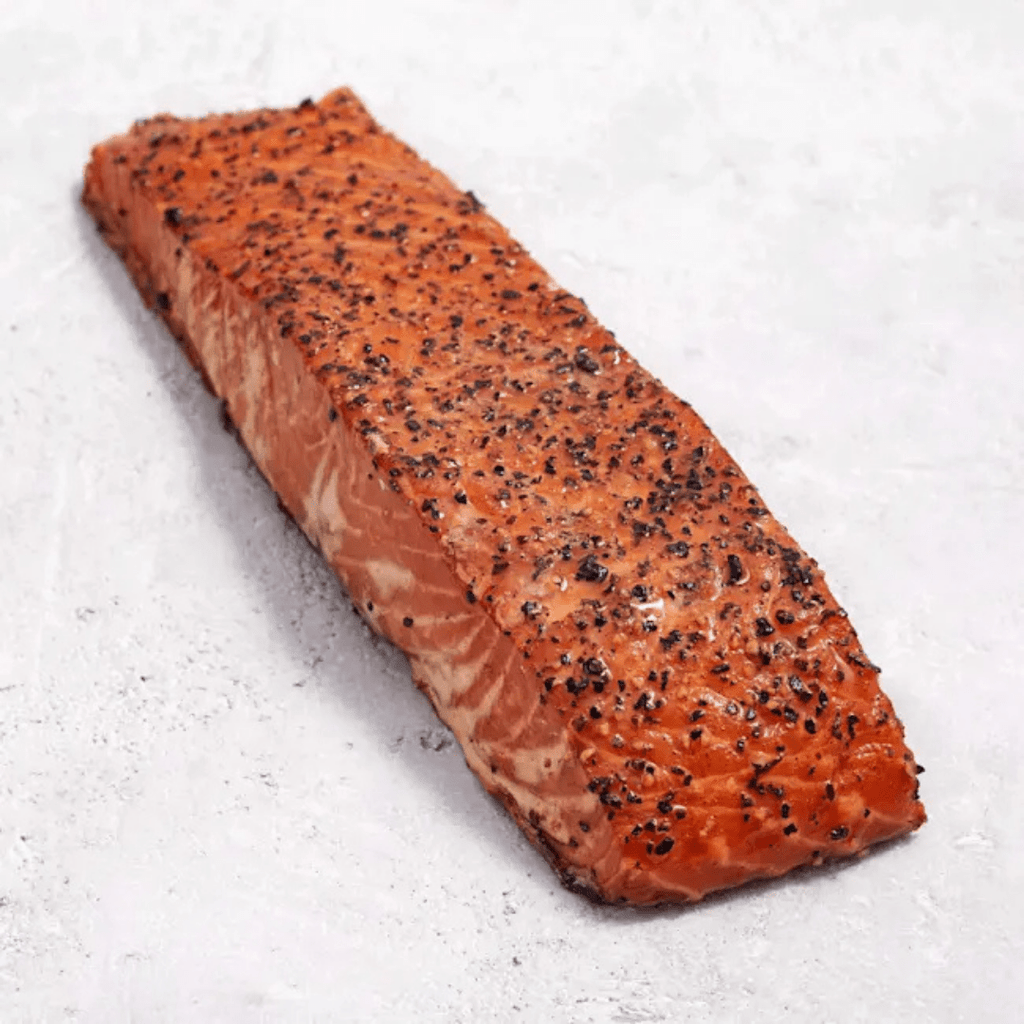 Peppered Smoked Salmon - Château Vert l'art du terroir