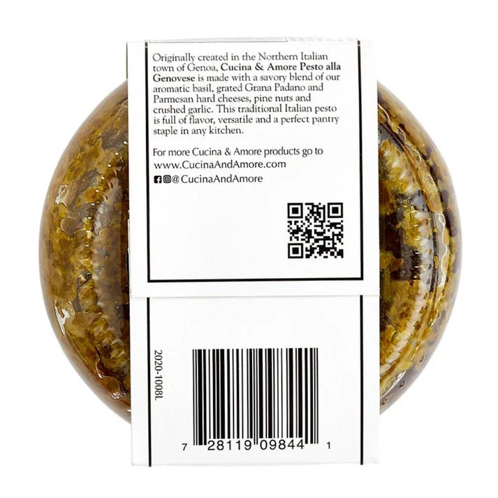 Pesto alla Genovese (Basil Pesto) - Château Vert l'art du terroir