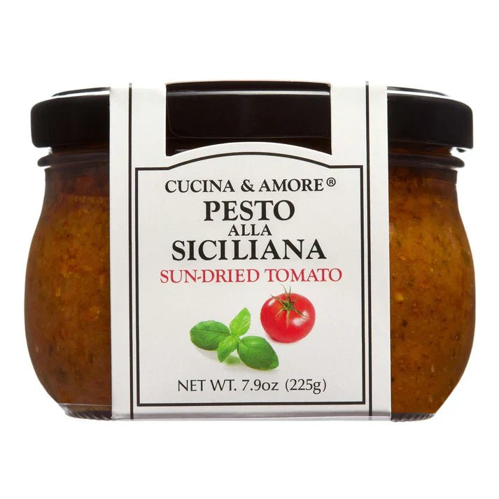 Pesto alla Siciliana (Pesto de tomates séchées au soleil) - Château Vert l'art du terroir