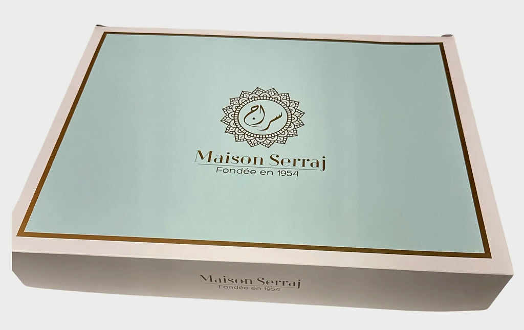 Assortiment de biscuits beldi marocains aux amandes, Maison Serraj - 600g