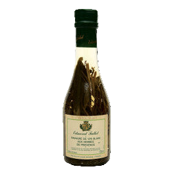 Edmond fallot-Vinaigre de vin blanc aux herbes de Provence (White Wine Vinegar with Herbs of Provence) 250 ml