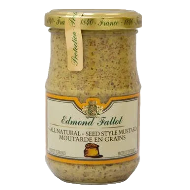 Edmond fallot-Moutarde de dijon à l'ancienne (Dijon Old-Fashioned Mustard) 210 ml