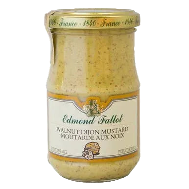 Edmond fallot-Moutarde de dijon au noix (Dijon Mustard with Walnuts) 210 ml