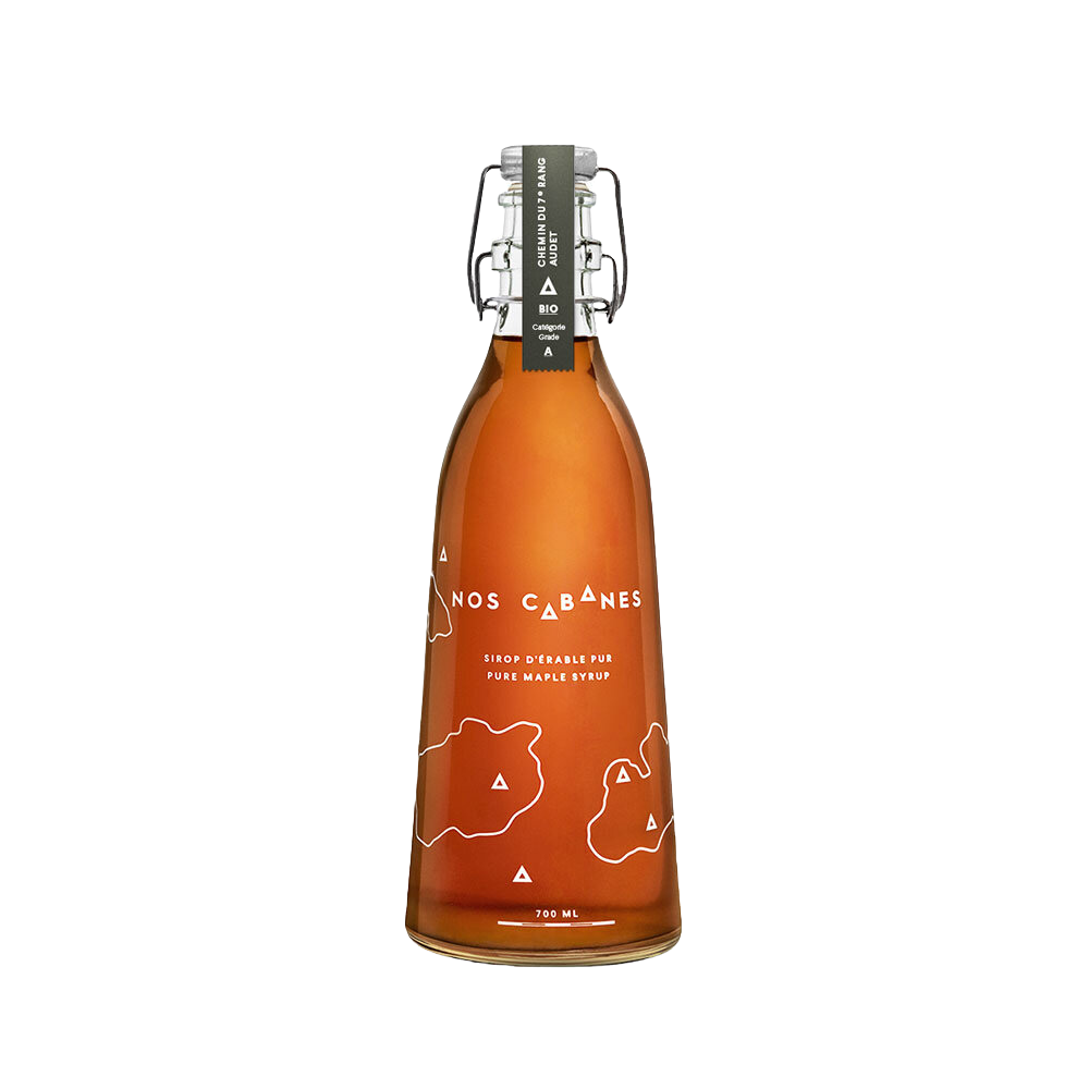 Sirop d'érable pur biologique - Chemin du 7ème rang Audet – Château Vert l'art du terroir