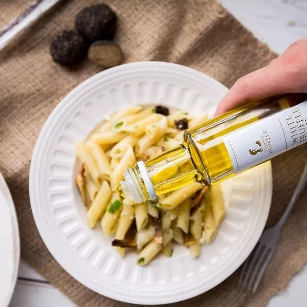 Duo Huiles de Truffe Noire & Blanche TruffleHunter 2x100ml | Black & White Truffle Oil Set