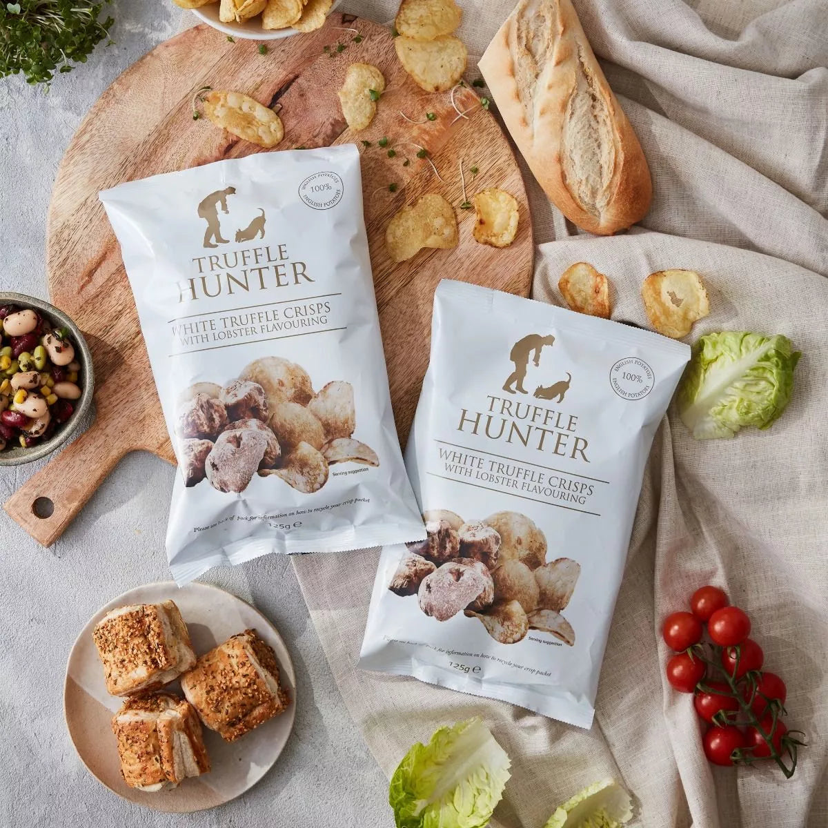 White Truffle Crisps with Lobster Flavour (150g)